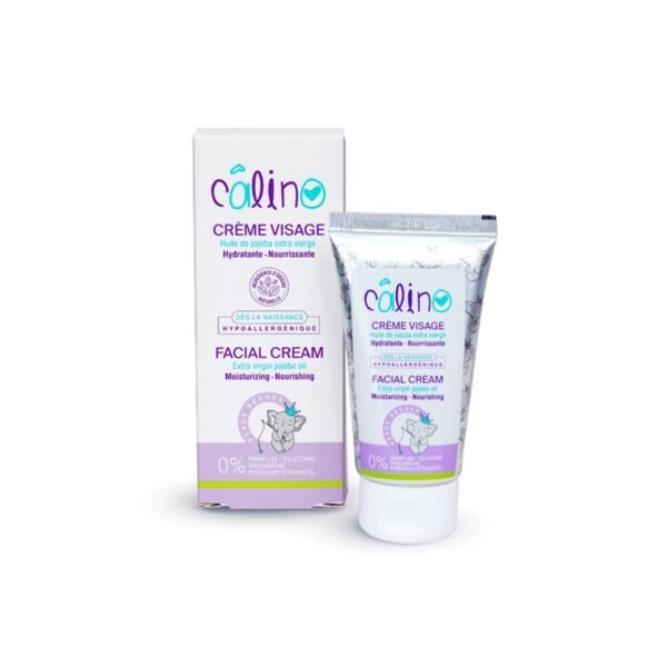 Crème visage bébé Calino 50gr – hydratant et protecteur pour peau sensible