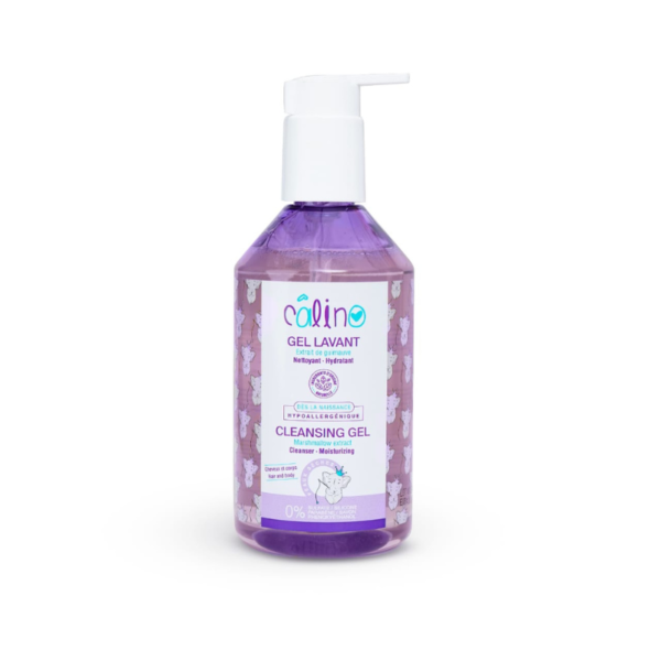 Gel lavant bébé Calino 300ml – nettoyant doux pour peau sensible