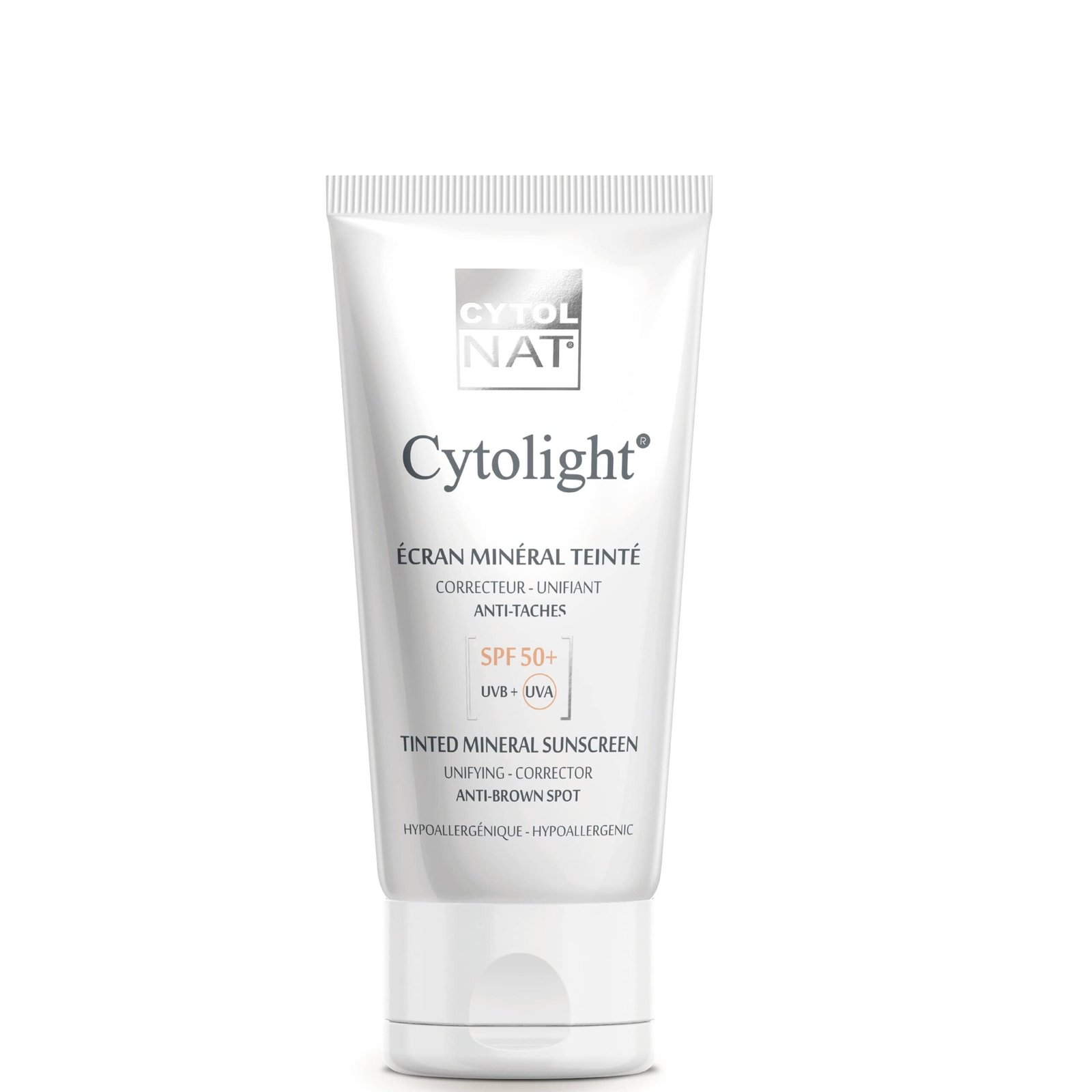CYTOLNAT CYTOLIGHT – Écran Minéral Teinté Anti-Taches SPF50+ 50 ml CYTOLNAT CYTOLIGHT Écran Minéral Teinté Anti-Taches SPF50+ 50 ml