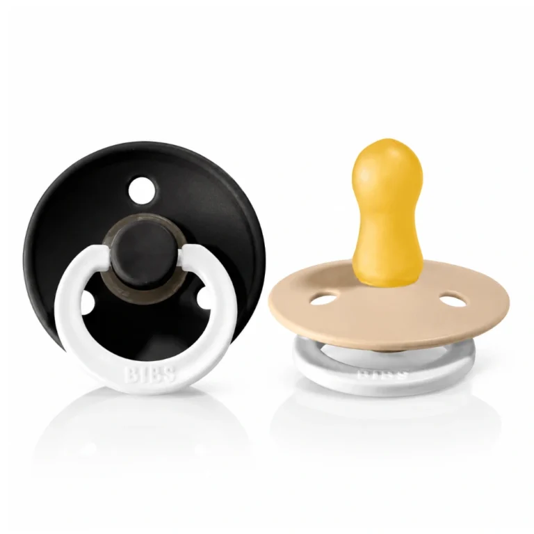 BIBS 02 sucettes pacifier Black Glow Vanilia Glow taille 1