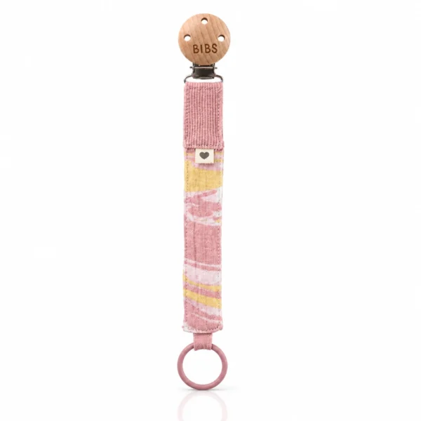 BIBS Pacifier Clip sucette attache tétine fille