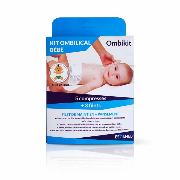 ESPAMED KIT OMBILICAL BEBE 5 COMPRESSES + 3 FILETS