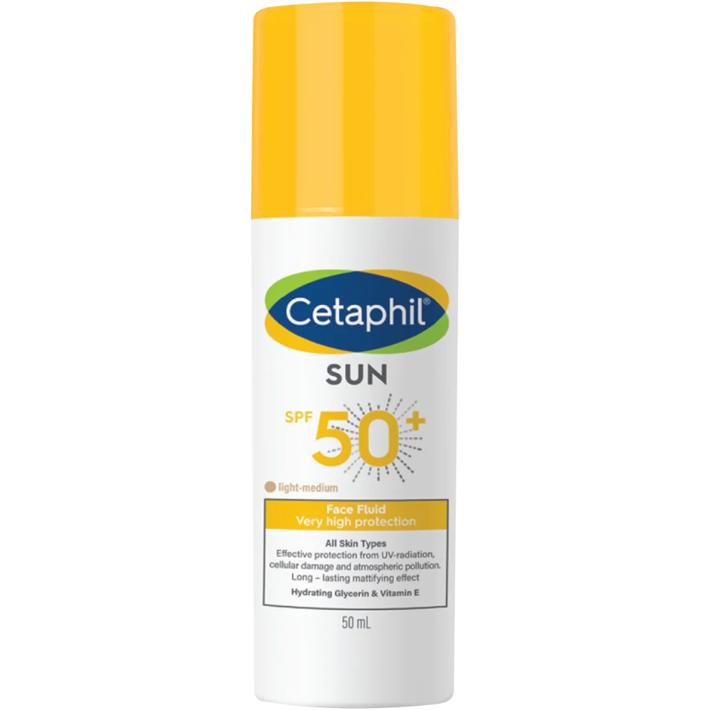 Cétaphil Ecran Sun Face Fluide spf 50 + Invisible 50 ml