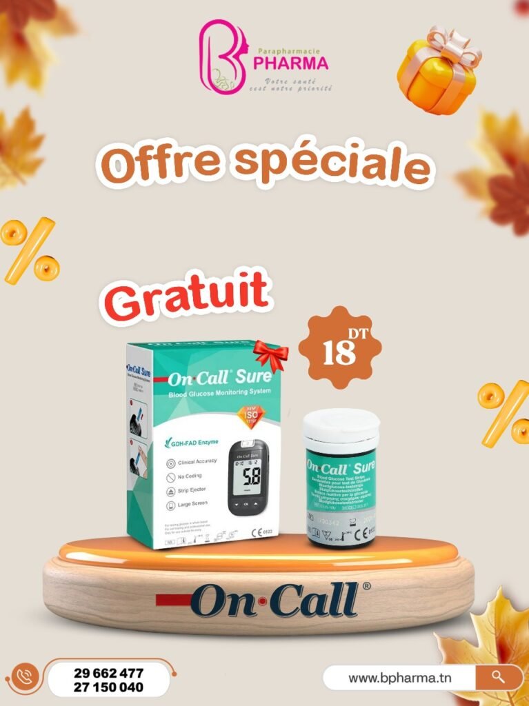 ON CALL SURE – 25 BANDELETTES AVEC APPAREIL GRATUIT