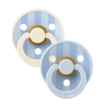 BIBS 02 sucettes natural rubber bleu Dusty Blue taille 1