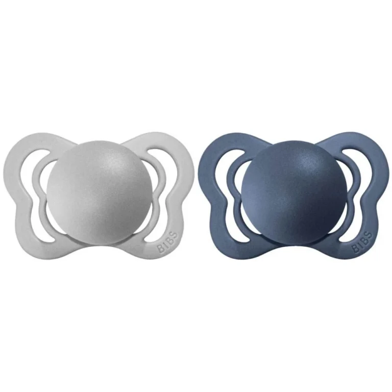 BIBS 2 Sucettes Cloud Steel Blue Size 2