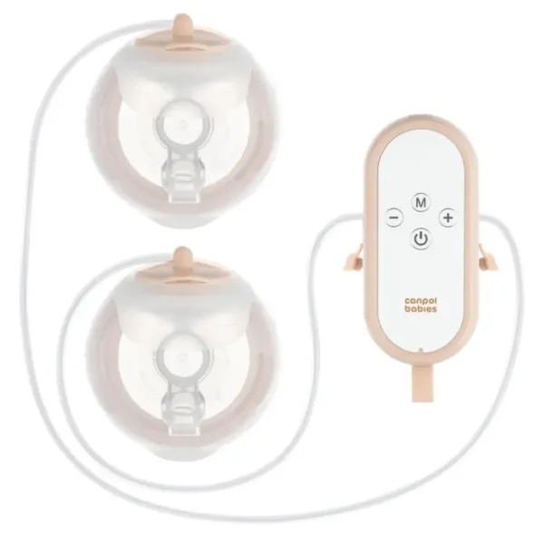 CANPOL BABIES Tire-Lait Sans Fil Main Libre Double – Réf. 20/106