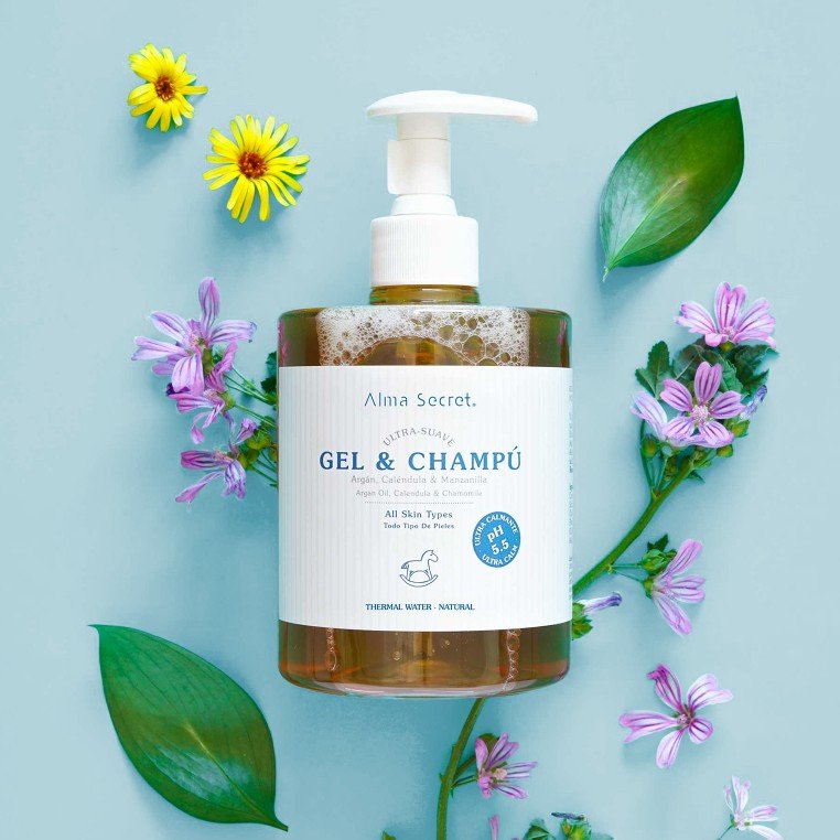 Gel-shampoing ultra-doux pH 5.5 Alma Secret 500 ml