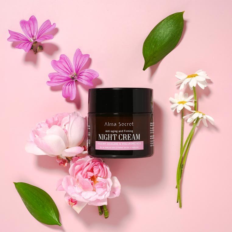Crème de nuit hydratante anti-âge Alma Secret 50 ml