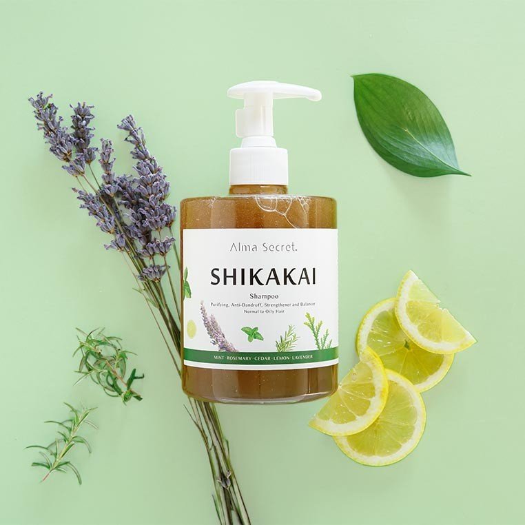 Shampoing Shikakai Anti-Chute & Antipelliculaire Alma Secret 500 ml
