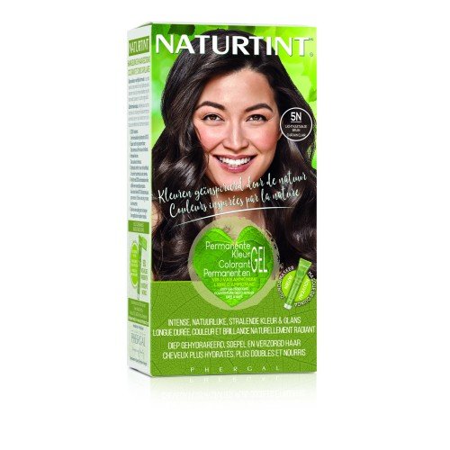 NATURTINT Coloration Permanente 5N Châtain Clair 170ML pour cheveux brillants et nourris