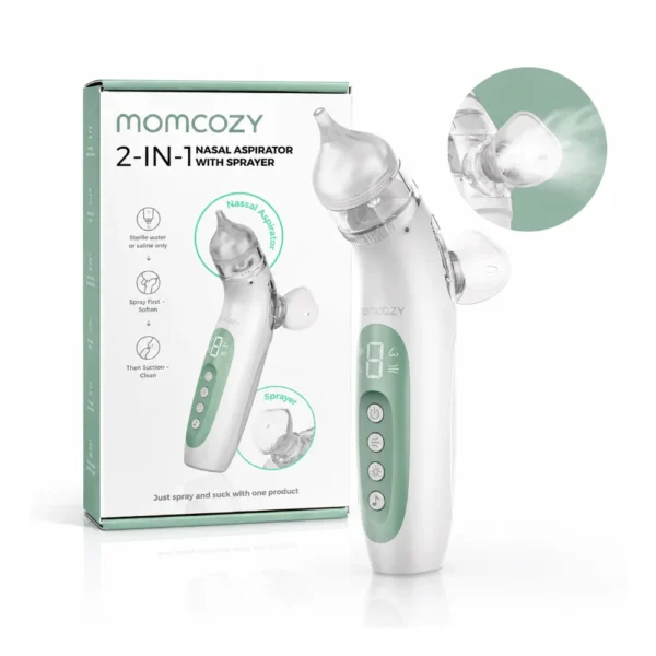Momcozy Aspirateur Nasal Bébé 2-en-1