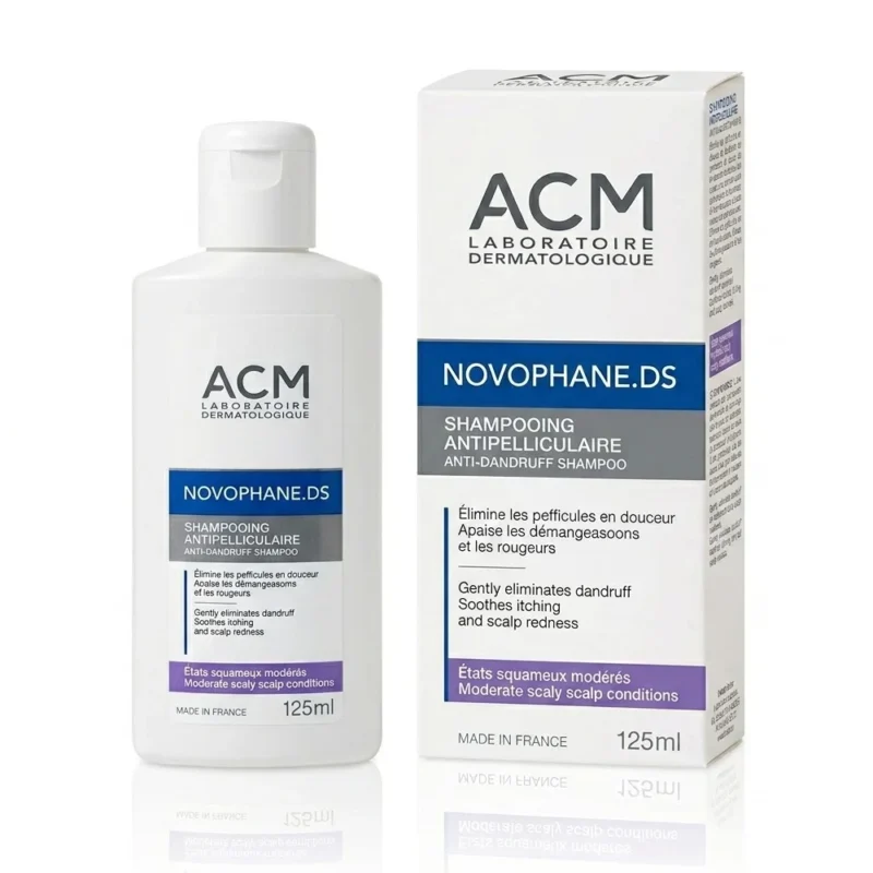 ACM NOVOPHANE DS SHAMPOOING ANTIPELLICULAIRE 125ML_Bpharma tunisie