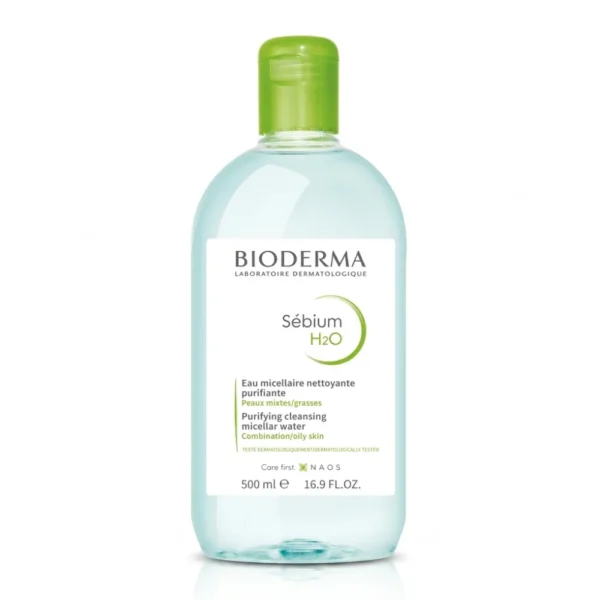 BIODERMA SEBIUM H2O EAU MICELLAIRE 500ML