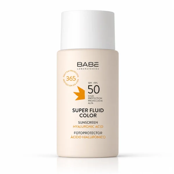 BABE SUPER FLUID COLOR PROTECTION SOLAIRE 50 SPF 50ML