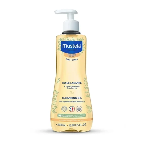 mustela-huile-lavante-avocat-nettoyant-doux-bebe-500ml_Bpharma tunisie