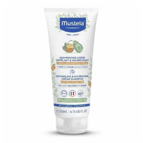 mustela-shampoing-creme-demelant-et-nourrissant-200ml_Bpharma tunisie