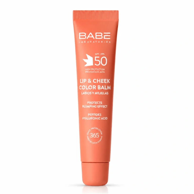 BABE LIP & CHEEK COLOR BAUME A LEVRES REPULPANT SPF50 NUDE 20ML