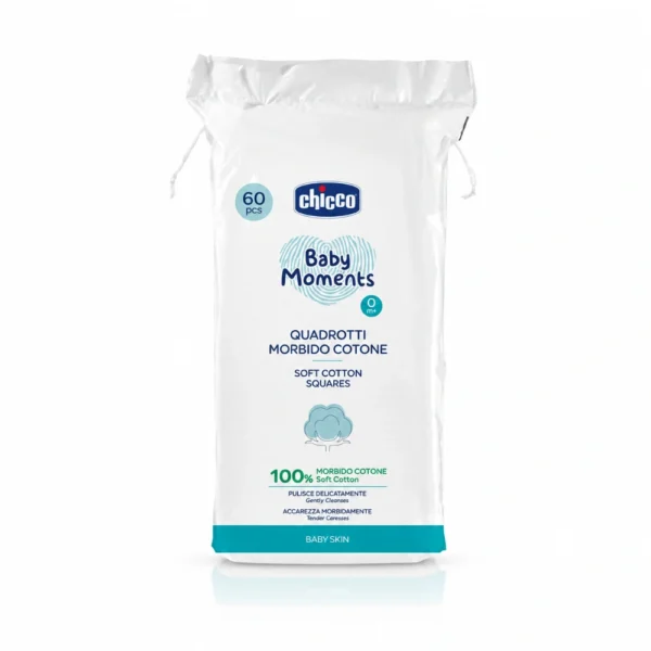 CHICCO BABY MOMENTS COTON CARRE BT/60