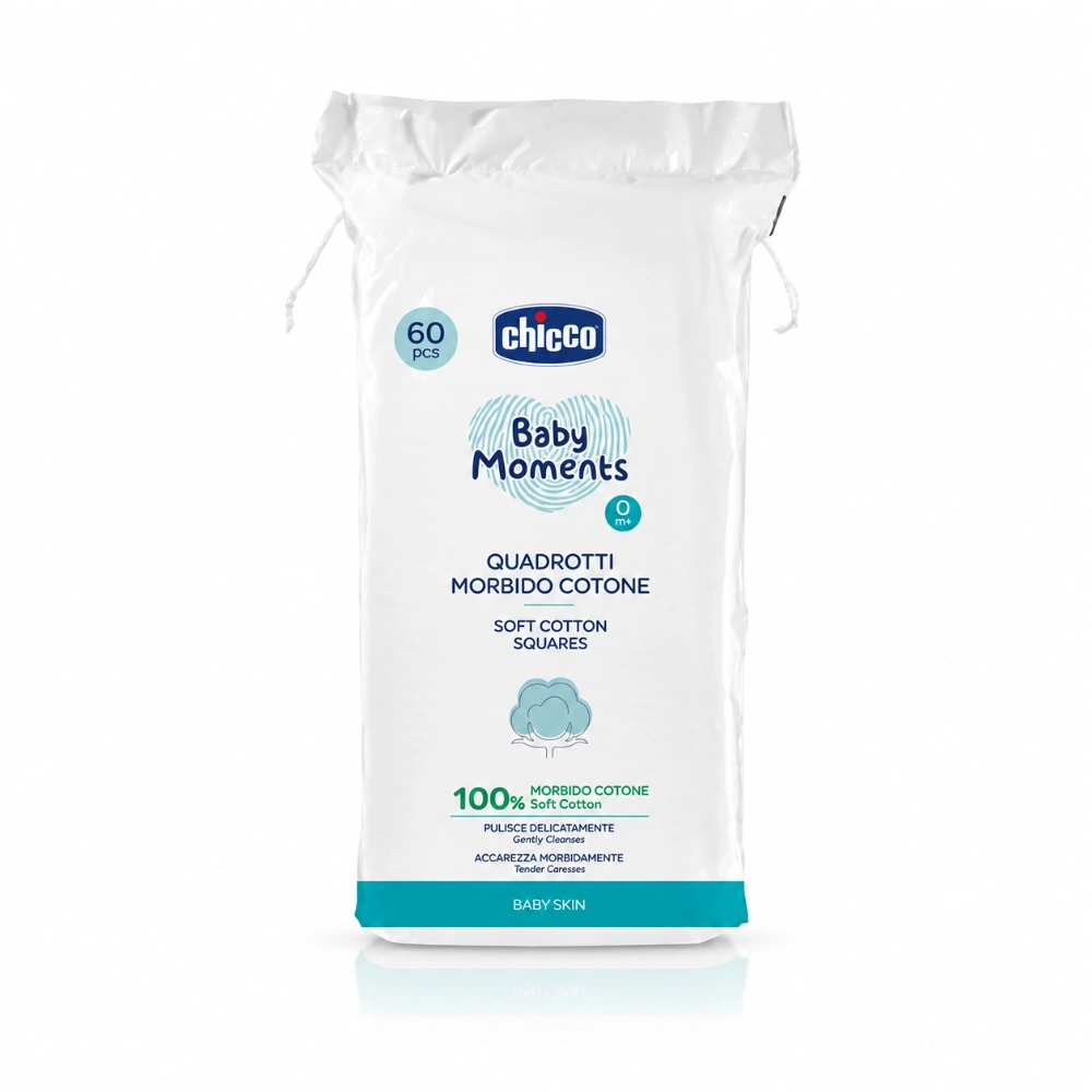CHICCO BABY MOMENTS COTON CARRE BT/60
