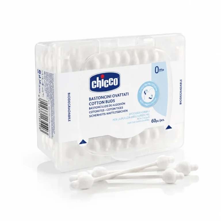CHICCO BATONNETS OUATES HYGIENIQUES SECURISES 60 PCS