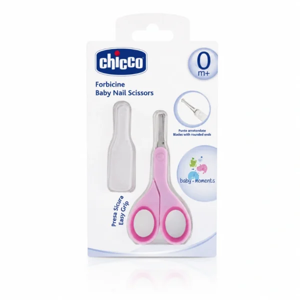 CHICCO CISEAUX A ONGLE POUR BEBE ORANGE