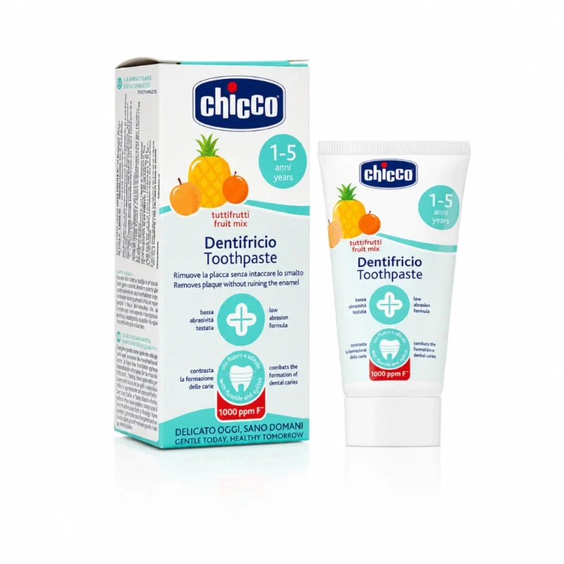 CHICCO DENTIFRICE FRUIT MIX SANS FLUOR 1-5 ANS 50ML