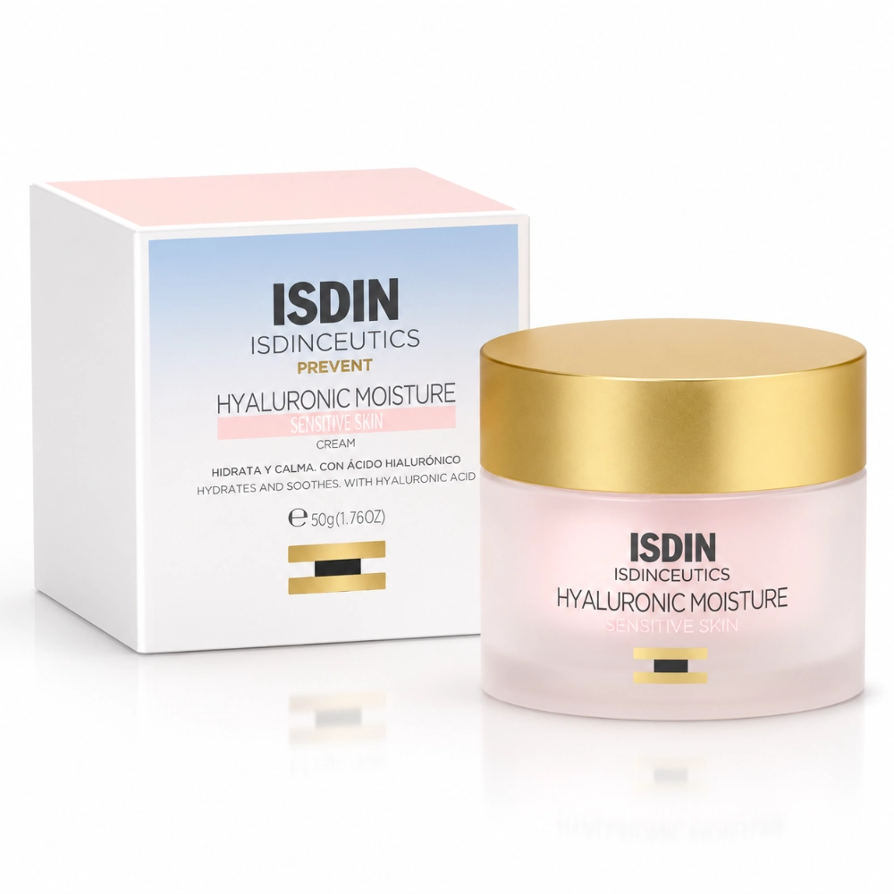 ISDIN CREME HYDRATANTE A L'ACIDE HYALURONIQUE PEAUX SENSIBLES 50G ISDIN CREME HYDRATANTE A L'ACIDE HYALURONIQUE PEAUX SENSIBLES 50G
