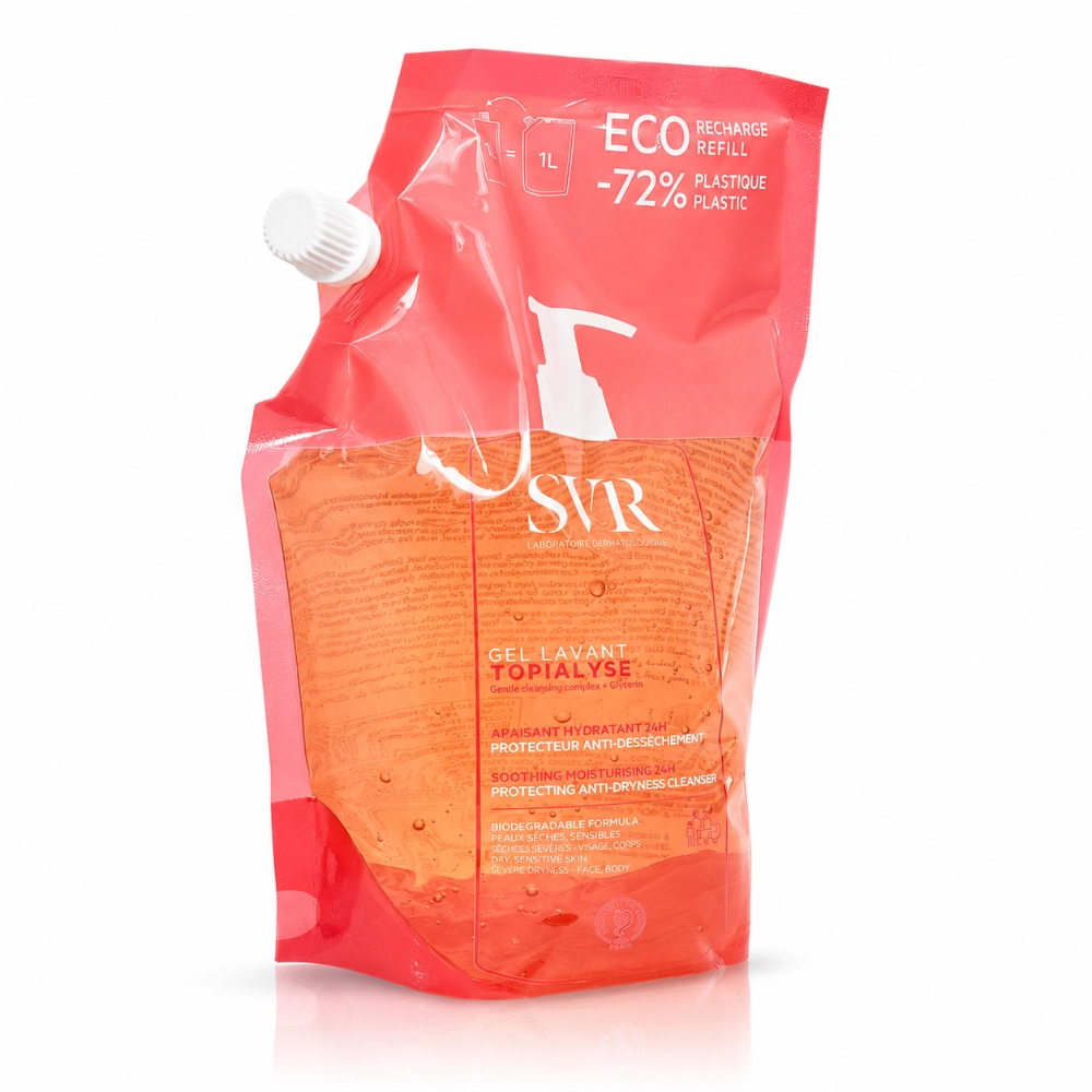 SVR TOPIALYSE GEL LAVANT RECHARGE 1L SVR TOPIALYSE GEL LAVANT RECHARGE 1L