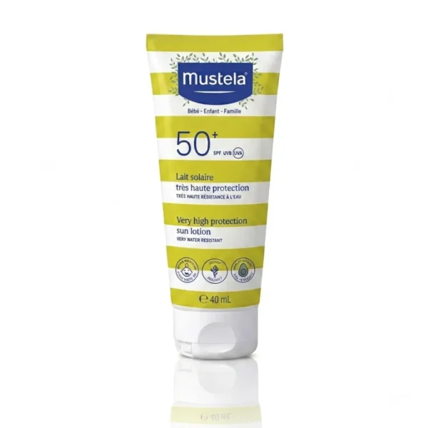 mustela-lait-solaire-tres-haute-protection-spf-50-40ml_Bpharma tunisie